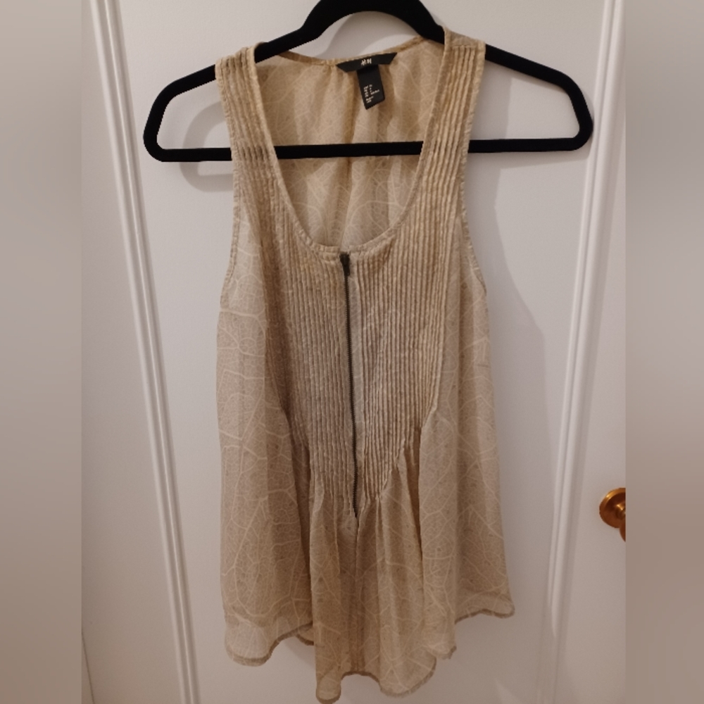 H&M babydoll top